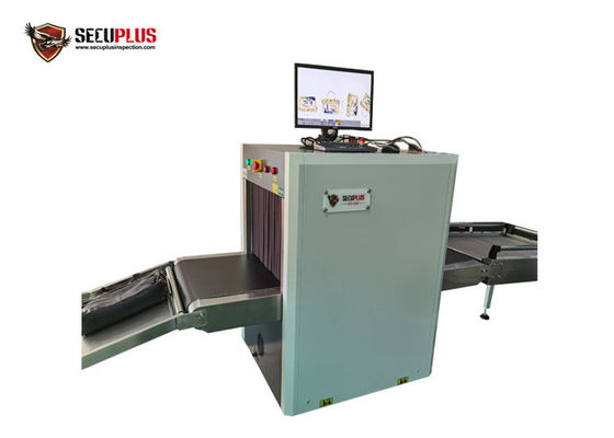 सामान के लिए एलसीडी मॉनिटर 0.3KW 0.22 मीटर / एस एयरपोर्ट एक्स रे स्कैनर